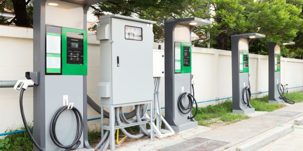 Public EV charging stations